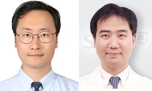 좌측부터 박형준 전공의, 김상혁 교수