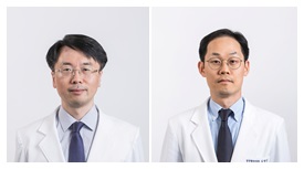 도움말 : 좌측부터 건국대병원 심장혈관내과 김현중 교수, 김범성 교수
