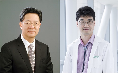 서울성모병원 혈액병원 이종욱 교수(좌)와 박성수 교수(우)