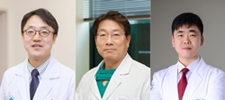 (왼쪽부터) 서울아산병원 박덕우 교수, 박승정 교수, 울산대병원 박상우 교수