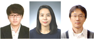 (왼쪽부터) 이준철 박사과정, 송채연 박사, 최명철 교수