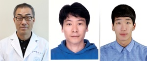 좌측부터 김양인 교수, 김영범 연구교수, 정원우 대학원생