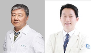 왼쪽부터 피부과 박영민 교수, 김영호 임상강사