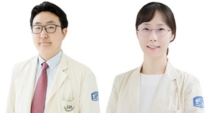 좌측부터 혈액병원 민기준, 박실비아 교수