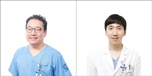 좌측부터 경희대치과병원 바이오급속교정센터 김성훈, 최진영 교수