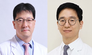 왼쪽부터 김현직, 김진엽 교수