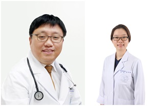 좌측부터 고려대학교 안암병원 혈액내과 김병수, 강가원 교수