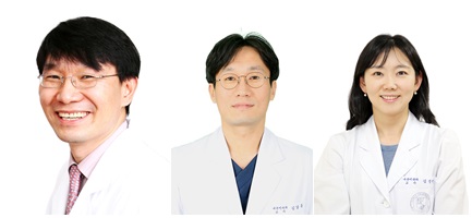 왼쪽부터 김신곤 교수, 김남훈 교수, 김경진 교수