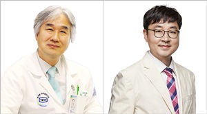 가톨릭대학교 서울성모병원 비뇨의학과 김세웅(왼쪽), 배웅진 교수