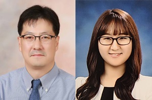 왼쪽부터 이비인후과 김현진 교수, 지정연 임상강사