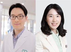 왼쪽부터 김영욱 교수, 박지연 교수
