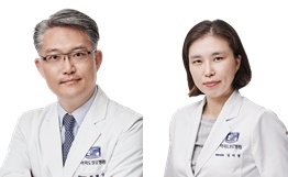왼쪽부터 여의도성모병원 내분비내과 권혁상, 김미경 교수