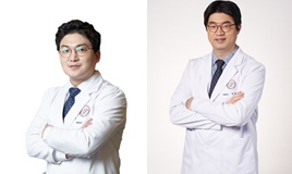 왼쪽부터 한림대동탄성심병원 정형외과 김성재, 강화준 교수 