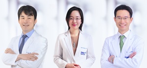 왼쪽부터 서울대병원 박준빈·윤제연 교수(제1저자), 김형관 교수
