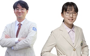왼쪽부터 서울성모병원 비뇨의학과 하유신 교수, 은평성모병원 영상의학과 최문형 교수