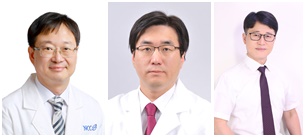 왼쪽부터 국립암센터 김수열 박사, 이호 박사, 장현철 박사